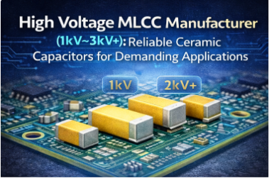 High Voltage MLCC Manufacturer 1kV–3kV Reliable Ceramic Capacitors for Demanding Applications